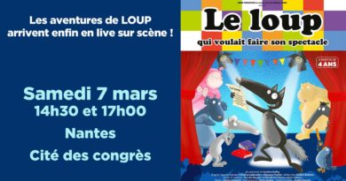 2×2 places à gagner pour le spectacle « Le Loup qui voulait faire son spectacle » 2×2 places à gagner pour le spectacle « Le Loup qui voulait faire son spectacle »